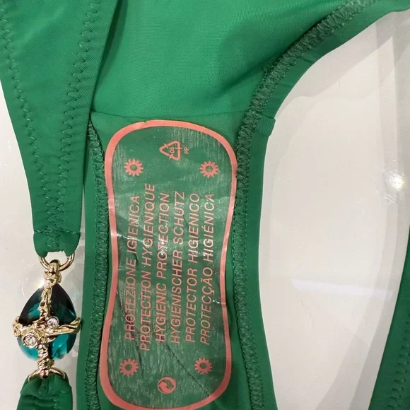 Emerald Green Bikini Set “pain de sucre” size M, NWT - Picture 12 of 15